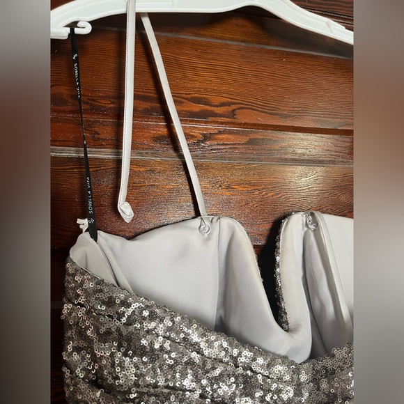 Sorella Vita Sequin Evening Gown. - Picture 8 of 9